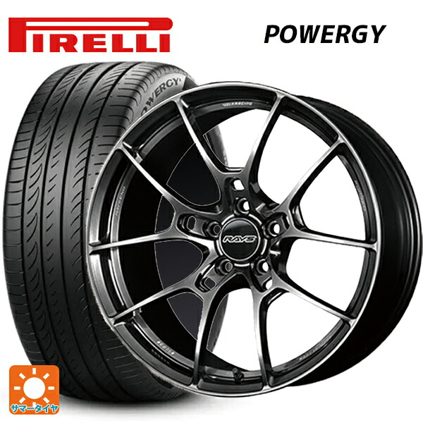 225/40R19 93Y XL ピレリ パワジー 正規品 レイズ ボルクレーシング ジーゼロニゴ HK 19-8J 国産車用 サマータイヤホイール4本セット|タイヤホイール専門店コニシタイヤ
