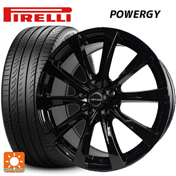 レクサス LBX(10系)用 225/60R17 99H ピレリ パワジー 正規品 エムアイディー レフィナーダ モーション2 ブラックエディション(数量限定仕様） # グロスブラック 新品サマータイヤホイール 4本セット｜タイヤホイール専門店コニシタイヤ