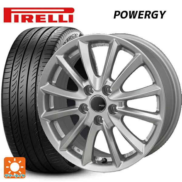 レクサス LM(TAWH15W)用 225/60R18 100H ピレリ パワジー 正規品 ジャパン三陽 ザック JP-325 ブライトシルバー 新品サマータイヤホイール 4本セット