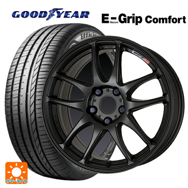 215/50R17 95V XL グッドイヤー エフィシェントグリップ コンフォート ワーク エモーション CR極 MBL 17-7J 国産車用 サマータイヤホイール4本セット｜タイヤホイール専門店コニシタイヤ