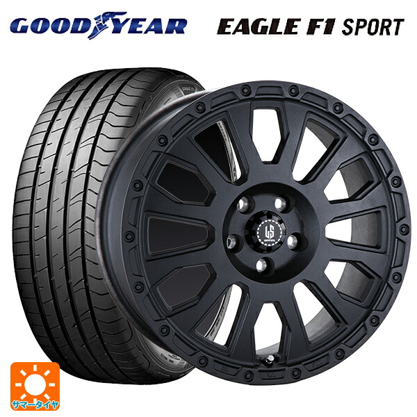 スズキ スイフトスポーツ(ZC33S)用 195/50R16 84V グッドイヤー イーグルF1 スポーツ 阿部商会 ラ・ストラーダ アベンチュラ WB 新品サマータイヤホイール 4本セット|タイヤホイール専門店コニシタイヤ