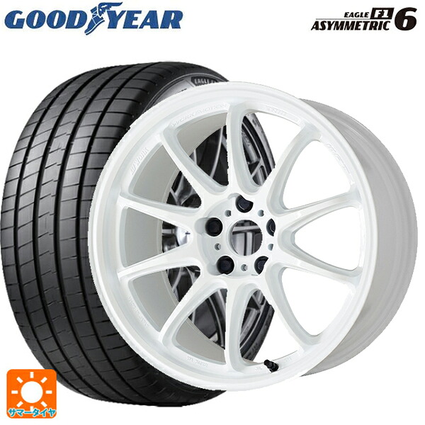 245/40R18 97Y XL グッドイヤー イーグル F1 アシメトリック6 ワーク エモーション ZR10 AZW 18-8.5J 国産車用 サマータイヤホイール4本セット|タイヤホイール専門店コニシタイヤ