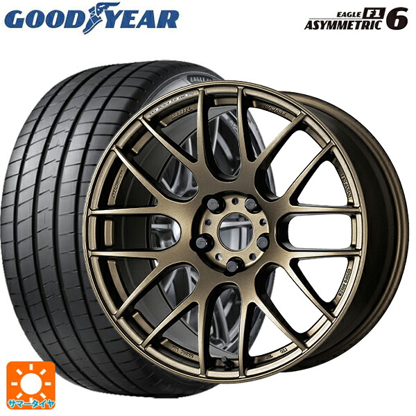 ミツビシ デリカD5(3DA系)用 245/45R19 102Y XL グッドイヤー イーグル F1 アシメトリック6 ワーク エモーション M8R AHG 新品サマータイヤホイール 4本セット|タイヤホイール専門店コニシタイヤ