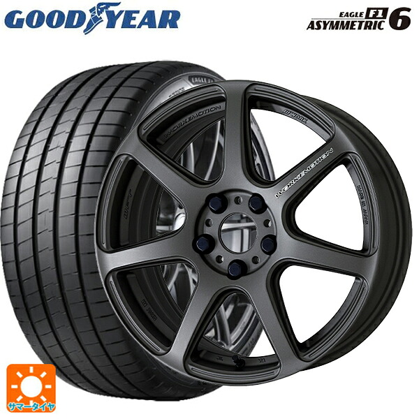 205/50R17 93Y XL グッドイヤー イーグル F1 アシメトリック6 ワーク エモーション T7R MGM 17-7J 国産車用 サマータイヤホイール4本セット|タイヤホイール専門店コニシタイヤ