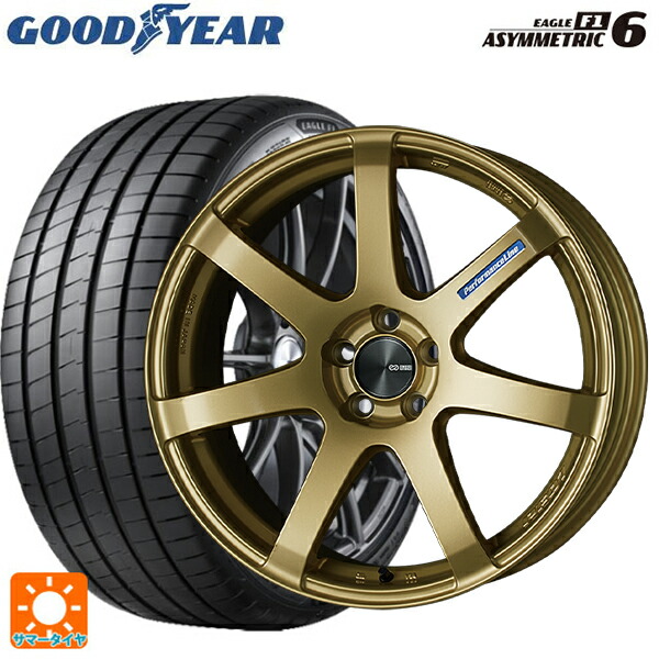 235/35R19 91Y XL グッドイヤー イーグル F1 アシメトリック6 エンケイ パフォーマンスライン PF07 GO 19-8J 国産車用 サマータイヤホイール4本セット 158,070円