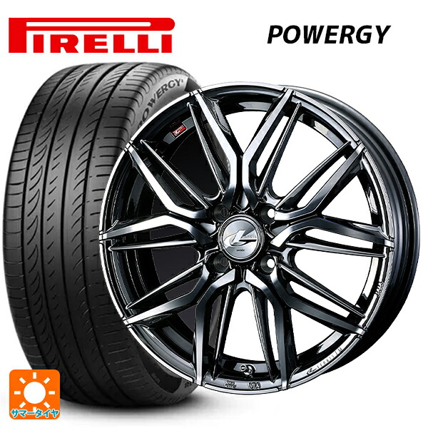 トヨタ ライズ(A200/A210)用 195/65R16 92V ピレリ パワジー 正規品 ウェッズ レオニス LM BMCMC 新品サマータイヤホイール 4本セット