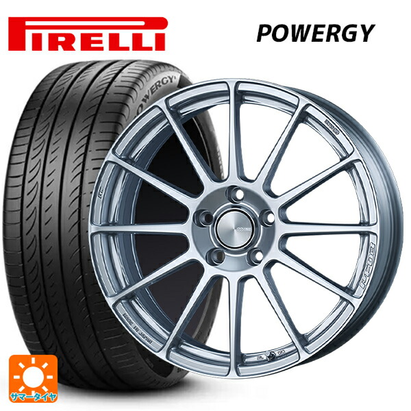 215/60R17 96H ピレリ パワジー 正規品 エンケイ パフォーマンスライン PF03 スパークルシルバー 17-7J 国産車用 サマータイヤホイール4本セット|タイヤホイール専門店コニシタイヤ