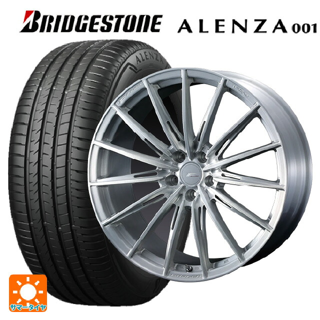 トヨタ RAV4(50系)用 245/45R20 99V ブリヂストン アレンザ001 正規品 ウェッズ エフゼロ FZ-4 BRUSHED 新品サマータイヤホイール 4本セット|タイヤホイール専門店コニシタイヤ