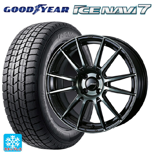 185/65R15 88Q グッドイヤー アイスナビ7(数量限定) # ウェッズ ウェッズスポーツ SA62R WBC 15-6J 国産車用 スタッドレスタイヤホイール4本セット