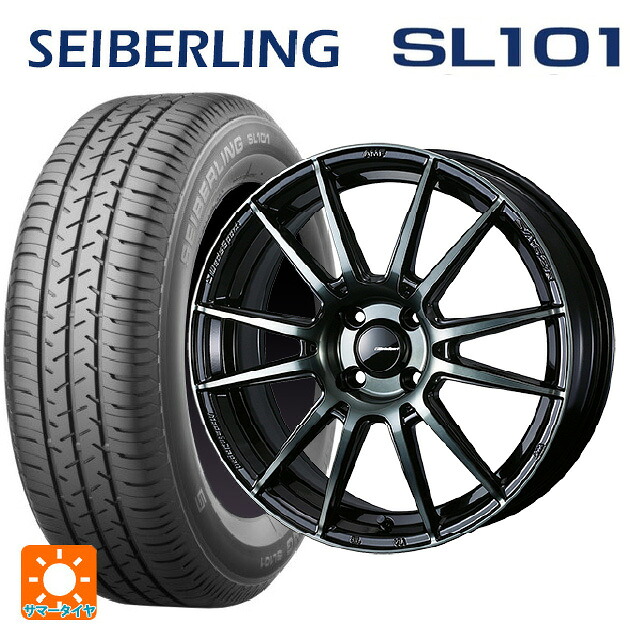 175/65R15 84S セイバーリング セイバーリング SL101(ブリヂストン工場生産） ウェッズ ウェッズスポーツ SA62R WBC 15-6J 国産車用 サマータイヤホイール4本セット 69,988円