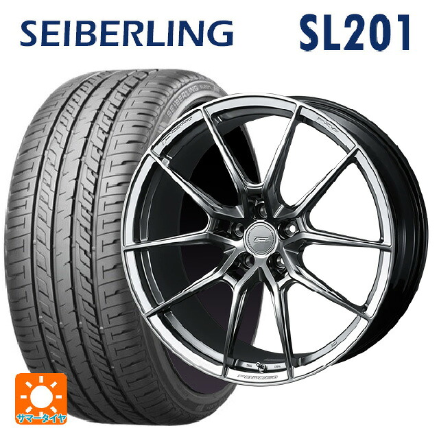 245/45R18 100W XL セイバーリング セイバーリング SL201(ブリヂストン工場生産) ウェッズ エフゼロ FZ-6 ダイヤモンドブラック 18-8.5J 国産車用 サマータイヤホイール4本セット|タイヤホイール専門店コニシタイヤ