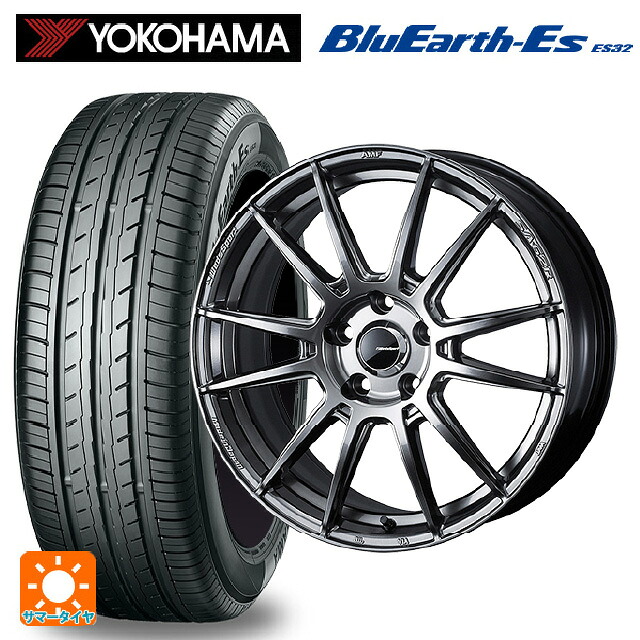 トヨタ GRカローラ(4BA-GZEA14H)用 235/40R18 95W ヨコハマ ブルーアースEs ES32 ウェッズ ウェッズスポーツ SA62R PSB 新品サマータイヤホイール 4本セット｜タイヤホイール専門店コニシタイヤ