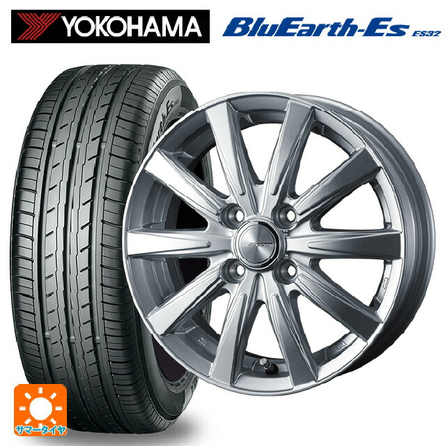 175/70R14 84S ヨコハマ ブルーアースEs ES32 ウェッズ ジョーカー スピリッツ シルバー 14-5.5J 国産車用 サマータイヤホイール4本セット