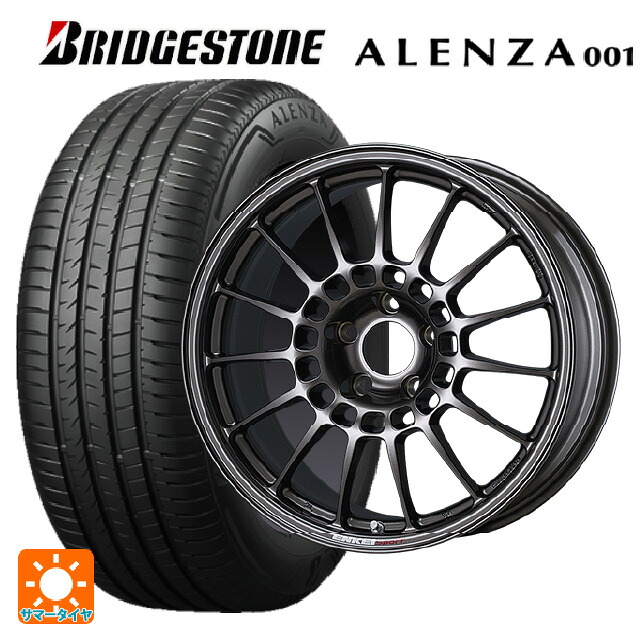 235/50R18 97V ブリヂストン アレンザ001 正規品 エンケイ エンケイスポーツ RC-T5 Dark Silver 18-8J 国産車用 サマータイヤホイール4本セット
