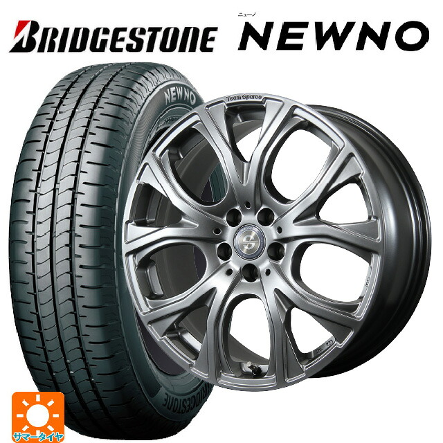 ミニ ミニクーパー(ガソリン車)(F66)用 2026年製 215/45R17 91W XL ブリヂストン ニューノ 正規品 # トピー チームスパルコ ヴェネージュ H/MG 新品サマータイヤホイール 4本セット