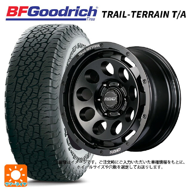 トヨタ ランドクルーザー300(300系)用 275/65R18 116T BFグッドリッチ トレイルテレーン T/A ホワイトレター 正規品 レイズ チームデイトナ D9 BOJ 新品サマータイヤホイール 4本セット 183,415円