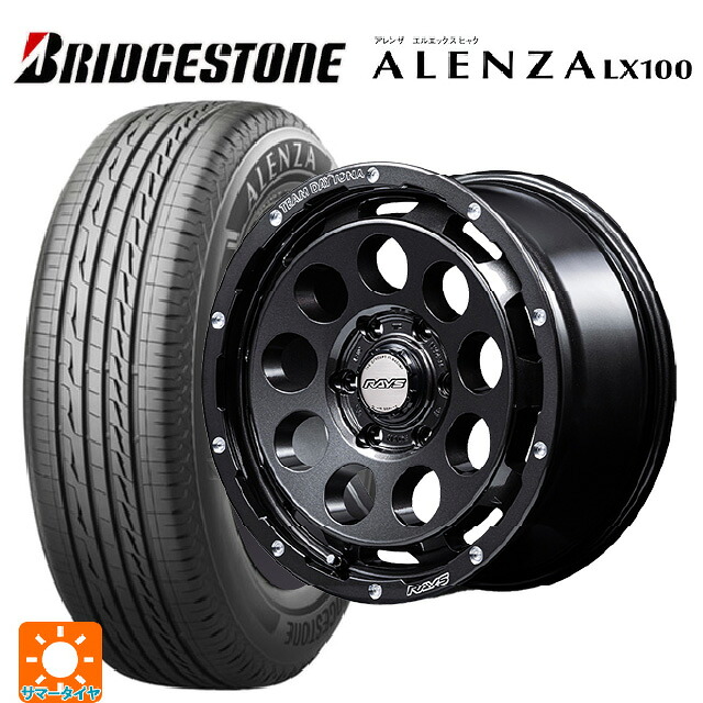 トヨタ ランドクルーザー300(300系)用 265/65R18 114V ブリヂストン アレンザLX100 正規品 # レイズ チームデイトナ D9 スペックm ANL 新品サマータイヤホイール 4本セット