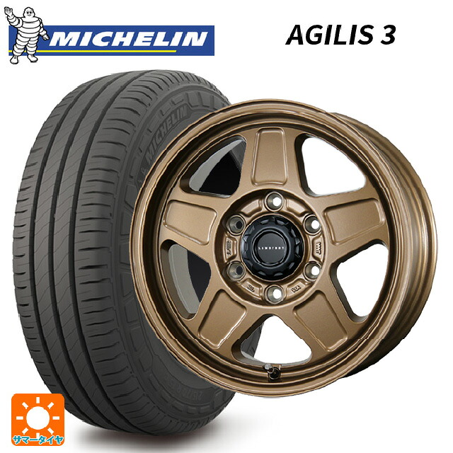 215/65R16 109/107T ミシュラン 正規品 アジリス 3 トピー ランドフット GWD M/G 16-6.5J 国産車用 サマータイヤホイール4本セット｜タイヤホイール専門店コニシタイヤ 199,740円