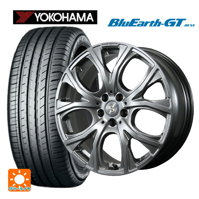 ミニ エースマン(J05)用 225/40R18 92W XL ヨコハマ ブルーアースGT AE51 トピー チームスパルコ ヴェネージュ H/MG 新品サマータイヤホイール 4本セット
