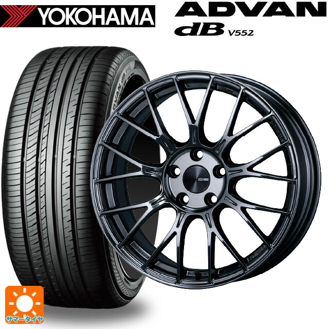 235/60R18 107W XL ヨコハマ アドバンデシベル V552 for SUV 正規品 エンケイ パフォーマンスライン PFM1 # SBK 18-7.5J 国産車用 サマータイヤホイール4本セット