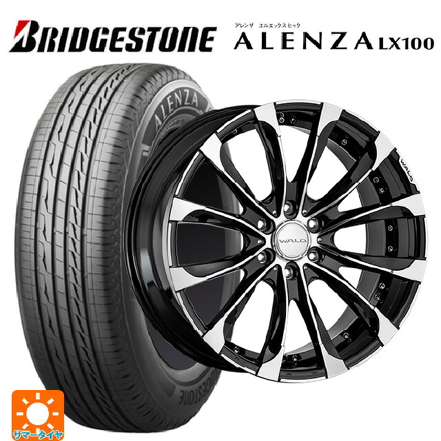 トヨタ ランドクルーザー300(300系)用 265/50R22 109V ブリヂストン アレンザLX100 正規品 # ヴァルド ジャレット J11C 1/6 1/5 ブラック/ポリッシュ 新品サマータイヤホイール 4本セット 283,914円