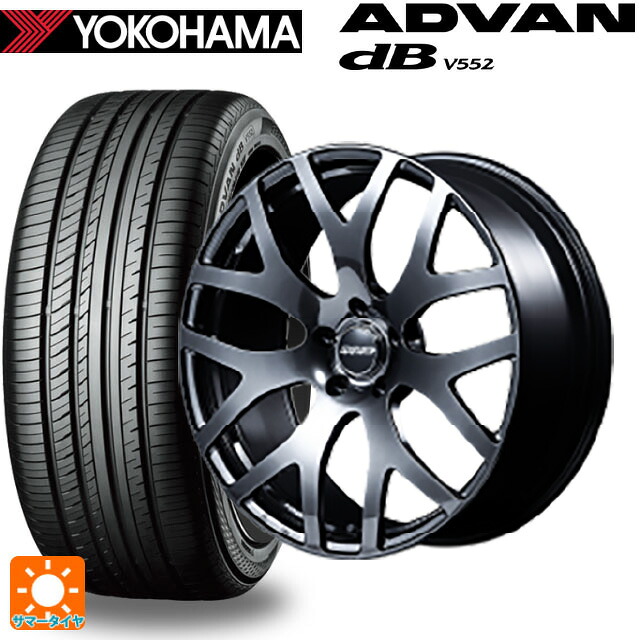 235/60R18 107W XL ヨコハマ アドバンデシベル V552 for SUV 正規品 レイズ VMF S 01 SK 18-8J 国産車用 サマータイヤホイール4本セット