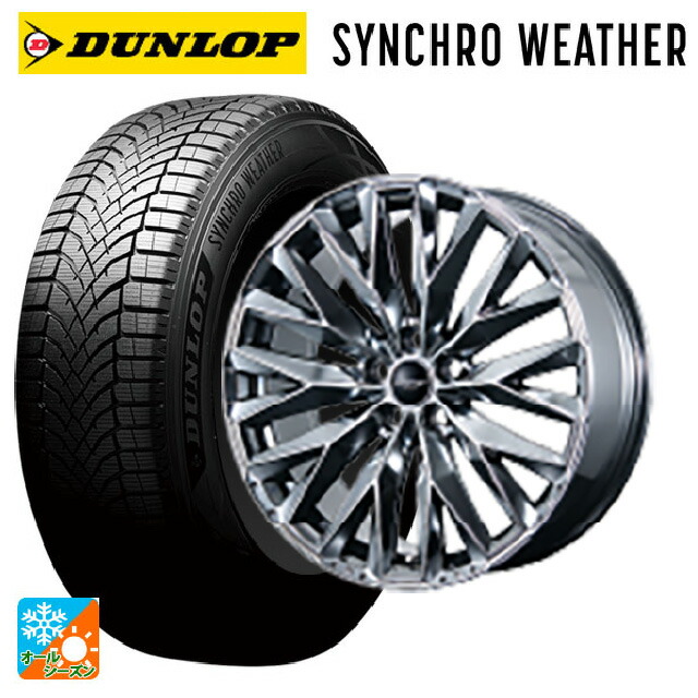 レクサス LM(TAWH15W)用 245/45R20 103W XL ダンロップ シンクロウェザー # トピー エクスクルーシブ ティーエルエムワンゼロワン # SPC 新品オールシーズンタイヤホイール 4本セット