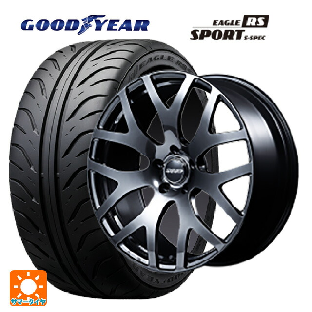 225/40R18 88W グッドイヤー イーグル RS スポーツ S-スペック レイズ VMF S 01 SK 18-7.5J 国産車用 サマータイヤホイール4本セット 246,555円