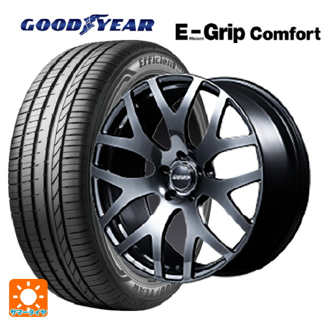 235/50R18 101W XL グッドイヤー エフィシェントグリップ コンフォート レイズ VMF S 01 SK 18-8J 国産車用 サマータイヤホイール4本セット