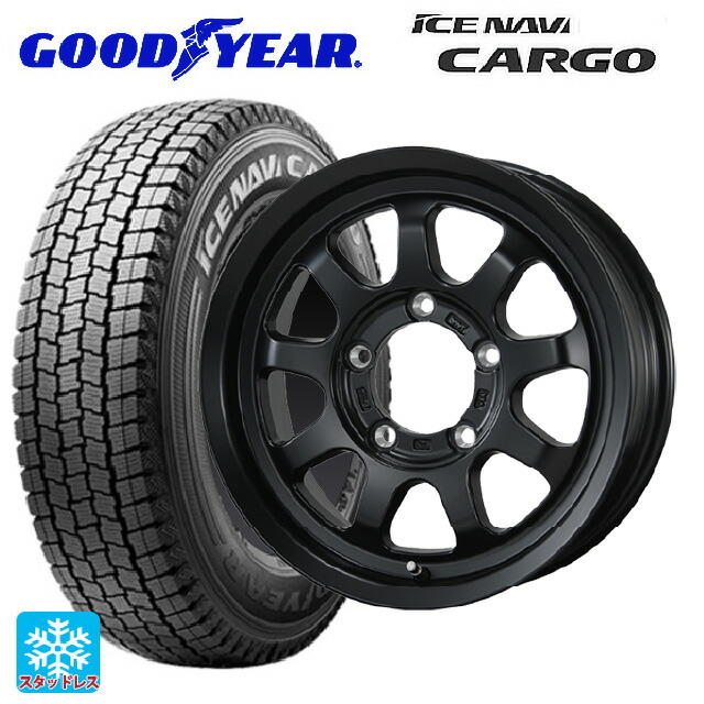 スズキ ジムニーシエラ(74系)用 195/80R15 103/101L グッドイヤー アイスナビ カーゴ トピー ブロウズ ロブナイン MB 新品スタッドレスタイヤホイール 5本セット｜タイヤホイール専門店コニシタイヤ