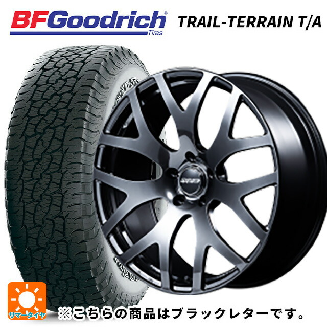 スバル フォレスター(SL系)用 225/55R18 102H XL BFグッドリッチ トレイルテレーン T/A ブラックレター 正規品 レイズ VMF S 01 SK 新品サマータイヤホイール 4本セット