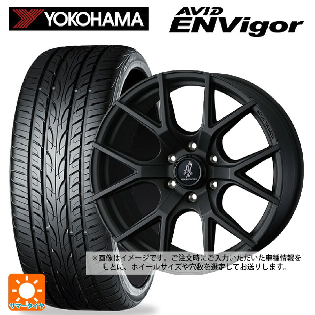 225/45R18 95W ヨコハマ エービット エンビガー S321 # ウェッズ マッドヴァンス SD FMBK 18-7.5J 国産車用 サマータイヤホイール4本セット|タイヤホイール専門店コニシタイヤ