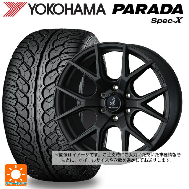 235/60R18 103V ヨコハマ パラダ PA02 ウェッズ マッドヴァンス SD FMBK 18-7.5J 国産車用 サマータイヤホイール4本セット|タイヤホイール専門店コニシタイヤ