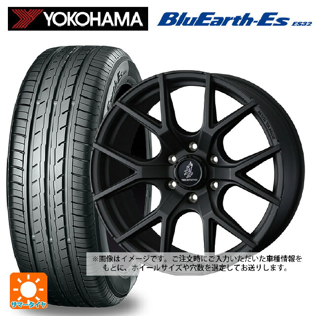 205/55R16 91V ヨコハマ ブルーアースEs ES32 # ウェッズ マッドヴァンス SD FMBK 16-7J 国産車用 サマータイヤホイール4本セット|タイヤホイール専門店コニシタイヤ
