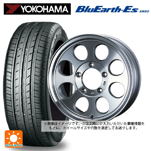 195/60R16 89H ヨコハマ ブルーアースEs ES32 # ウェッズ ジムライン タイプ2 POL 16-7J 国産車用 サマータイヤホイール4本セット｜タイヤホイール専門店コニシタイヤ