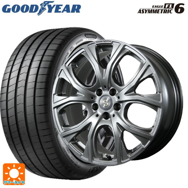 ボルボ EX30(ZAA-2E400R)用 245/45R19 102Y XL グッドイヤー イーグル F1 アシメトリック6 トピー チームスパルコ ヴェネージュ H/MG 新品サマータイヤホイール 4本セット 313,900円