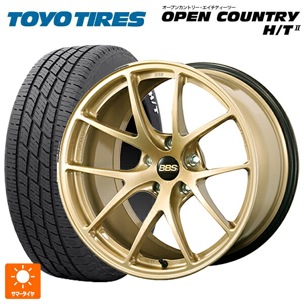 ミツビシ デリカD5(CV1系)用 225/55R18 98H トーヨー オープンカントリー HT2 ホワイトレター BBS RI-A GL 新品サマータイヤホイール 4本セット|タイヤホイール専門店コニシタイヤ