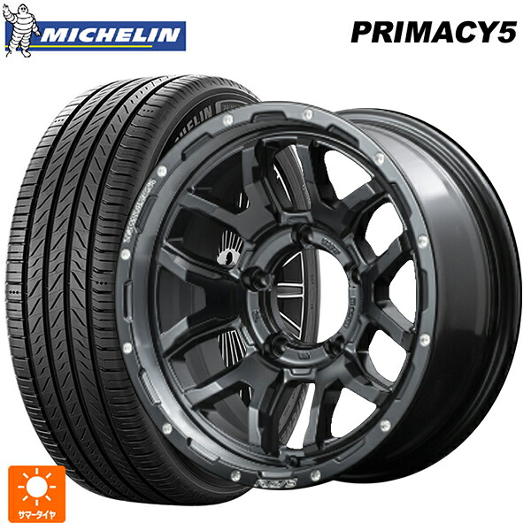 215/65R16 102V XL ミシュラン プライマシー5 正規品 レイズ チームデイトナ F6 ブースト N1 16-5.5J 国産車用 サマータイヤホイール4本セット