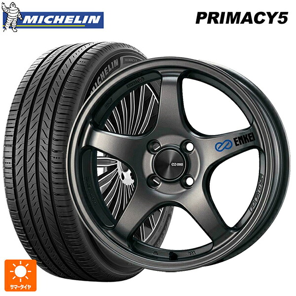 215/50R17 95W XL ミシュラン プライマシー5 正規品 エンケイ パフォーマンスライン PF05 DS 17-7J 国産車用 サマータイヤホイール4本セット｜タイヤホイール専門店コニシタイヤ