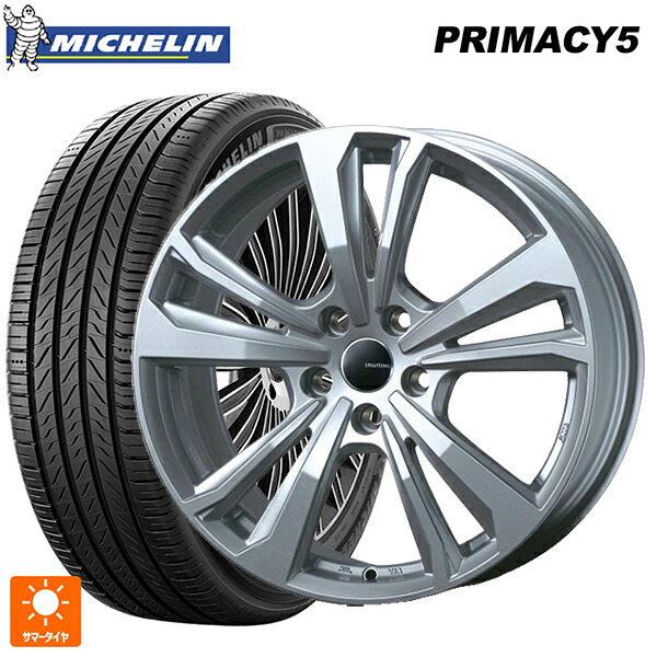 ミニ ミニクーパー(ガソリン車)(F66)用 195/55R16 91W XL ミシュラン プライマシー5 正規品 ティーエーエス スマートライン 365 シルバー 新品サマータイヤホイール 4本セット