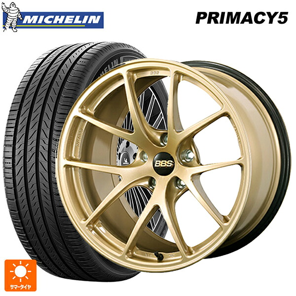 トヨタ GRヤリス(PA系)用 235/40R18 95Y XL ミシュラン プライマシー5 正規品 BBS RI-A GL 新品サマータイヤホイール 4本セット｜タイヤホイール専門店コニシタイヤ