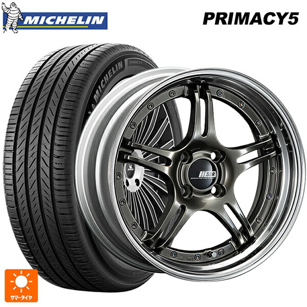 225/50R18 99W XL ミシュラン プライマシー5 正規品 タナベ SSR プロフェッサー SPX ハイメタルブロンズ 18-7J 国産車用 サマータイヤホイール4本セット｜タイヤホイール専門店コニシタイヤ