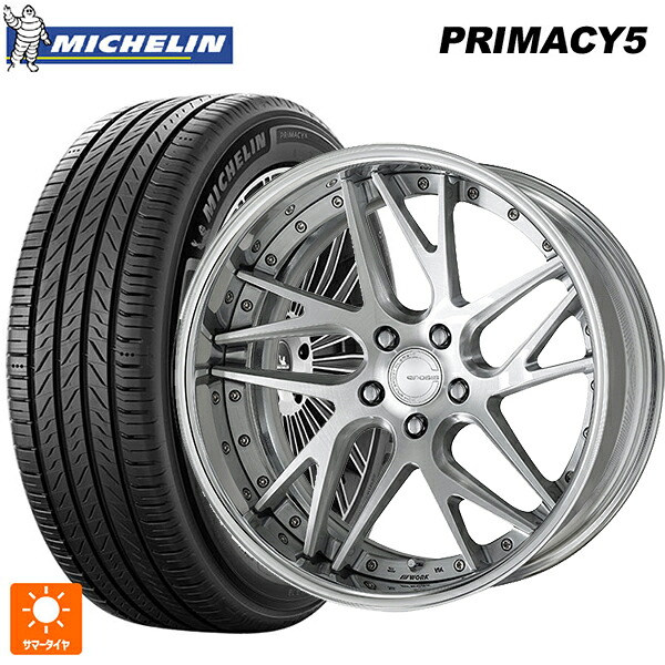 トヨタ ヴェルファイア(40系)用 235/45R20 100W XL ミシュラン プライマシー5 正規品 ワーク グノーシス CVX BRU 新品サマータイヤホイール 4本セット