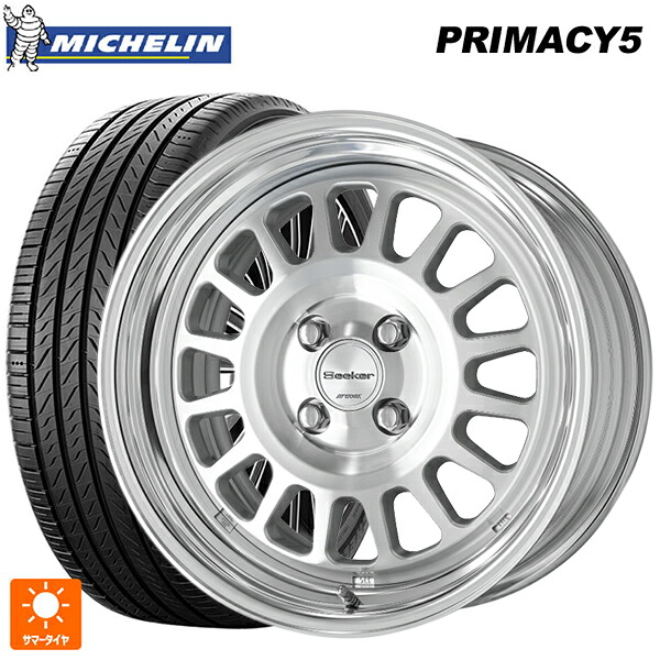 235/45R18 98Y XL ミシュラン プライマシー5 正規品 ワーク シーカー FD MSP 18-8J 国産車用 サマータイヤホイール4本セット 179,610円