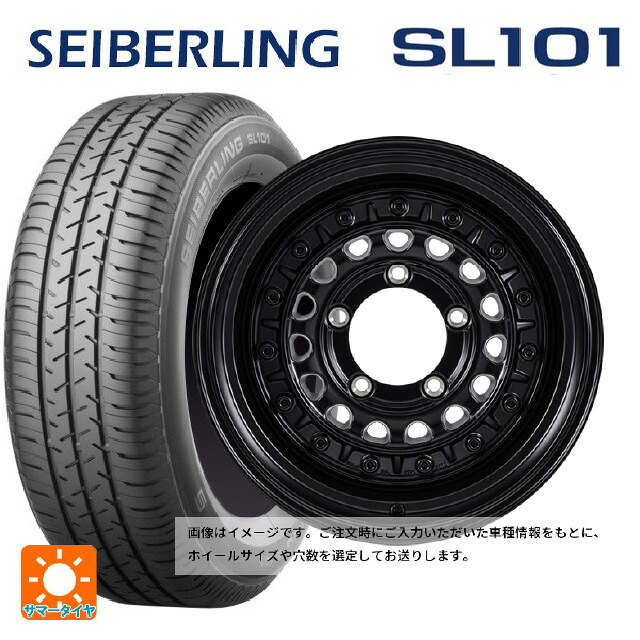 215/65R16 98S セイバーリング セイバーリング SL101(ブリヂストン工場生産) ジャパン三陽 ハイブロック ターマー サテンブラック 16-5.5J 国産車用 サマータイヤホイール4本セット|タイヤホイール専門店コニシタイヤ