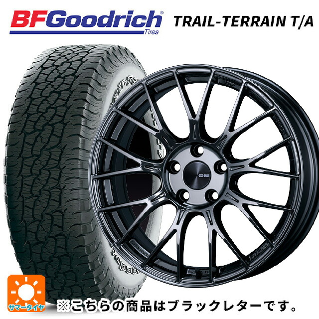235/55R18 104H XL BFグッドリッチ トレイルテレーン T/A ブラックレター 正規品 エンケイ パフォーマンスライン PFM1 # SBK 18-7.5J 国産車用 サマータイヤホイール4本セット｜タイヤホイール専門店コニシタイヤ