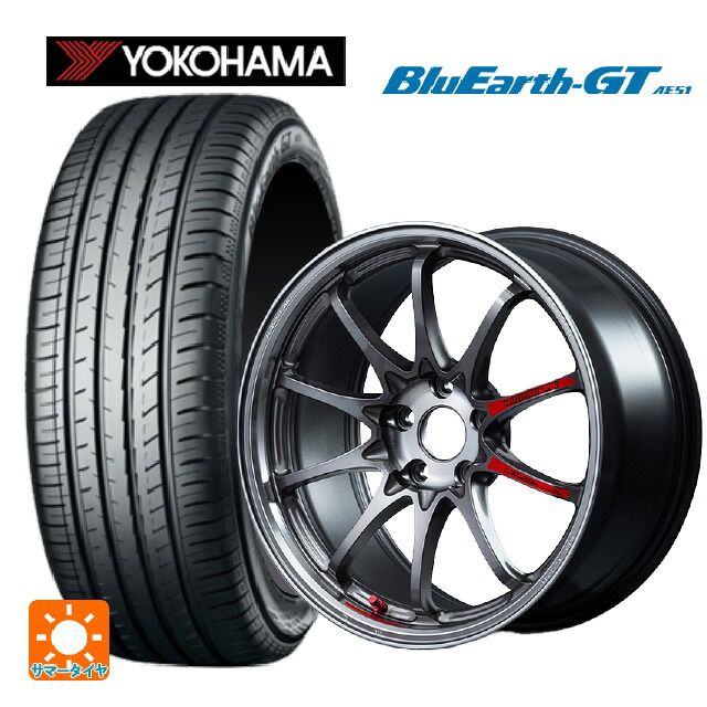 245/40R18 97W XL ヨコハマ ブルーアースGT AE51 レイズ ボルクレーシング CE28N プラス SL PG 18-8J 国産車用 サマータイヤホイール4本セット