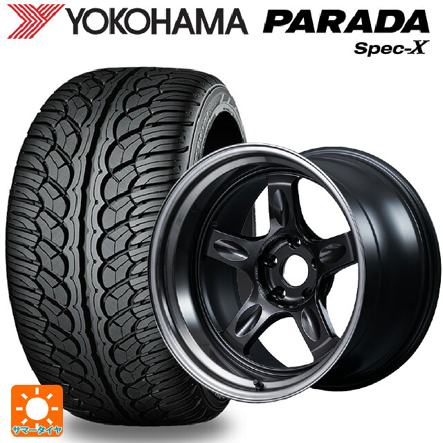 235/60R18 103V ヨコハマ パラダ PA02 レイズ ボルクレーシング 21C スペック-PW PW 18-8.5J 国産車用 サマータイヤホイール4本セット｜タイヤホイール専門店コニシタイヤ