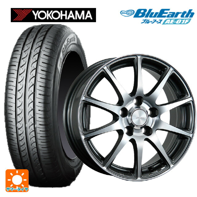 スズキ フロンクス(B3S)用 195/60R16 89H ヨコハマ ブルーアース AE01F ブリヂストン エコフォルム CRS23 GM/N 新品サマータイヤホイール 4本セット|タイヤホイール専門店コニシタイヤ