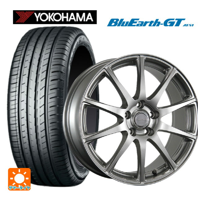 トヨタ プリウス(60系)用 195/60R17 90V ヨコハマ ブルーアースGT AE51 ブリヂストン エコフォルム SE23 GS 新品サマータイヤホイール 4本セット